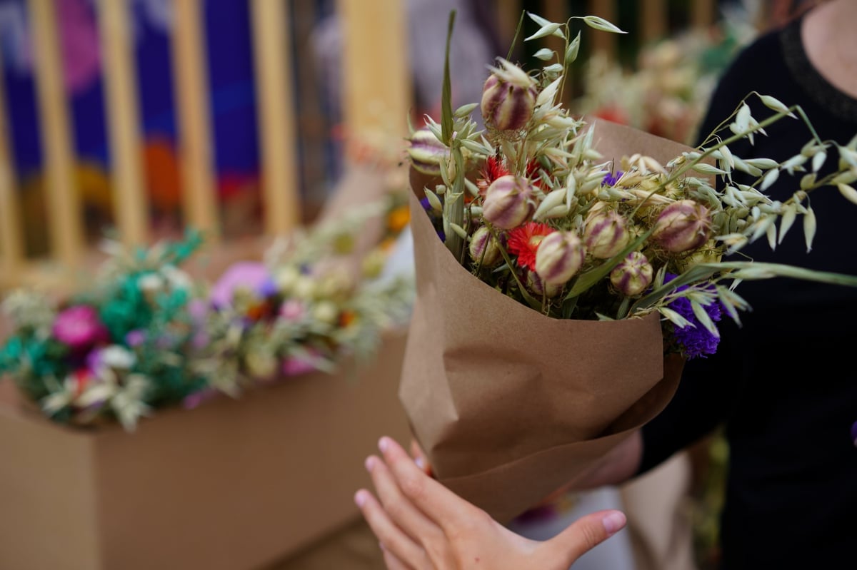 Handmade flower arrangements